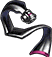 Black Tekko - Yin-Yang Cloth