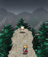 Quest marker for Felicitas Town Moogle