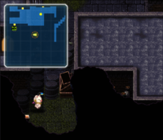 Quest marker for Underworld Gaberada Moogle