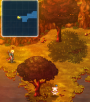 Quest marker for Devastated Town Moogle