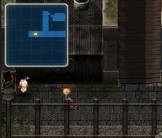 Quest marker for Ghost Port Kolobos Moogle