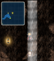 Quest marker for Duggle Village Moogle