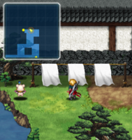 Quest marker for Town of Sian Moogle