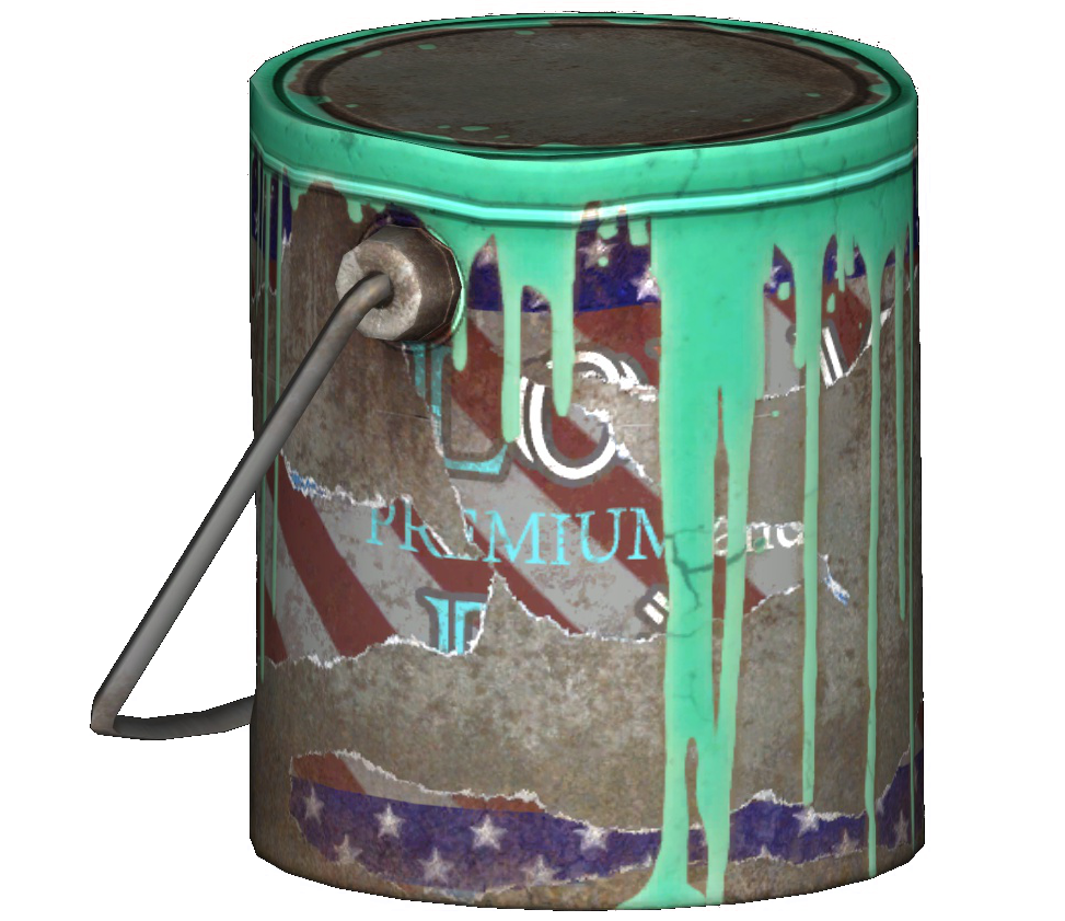 Green paint The Vault Fallout Wiki Everything you need to know