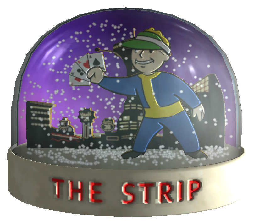 Snow globe The Strip The Vault Fallout Wiki Everything you need