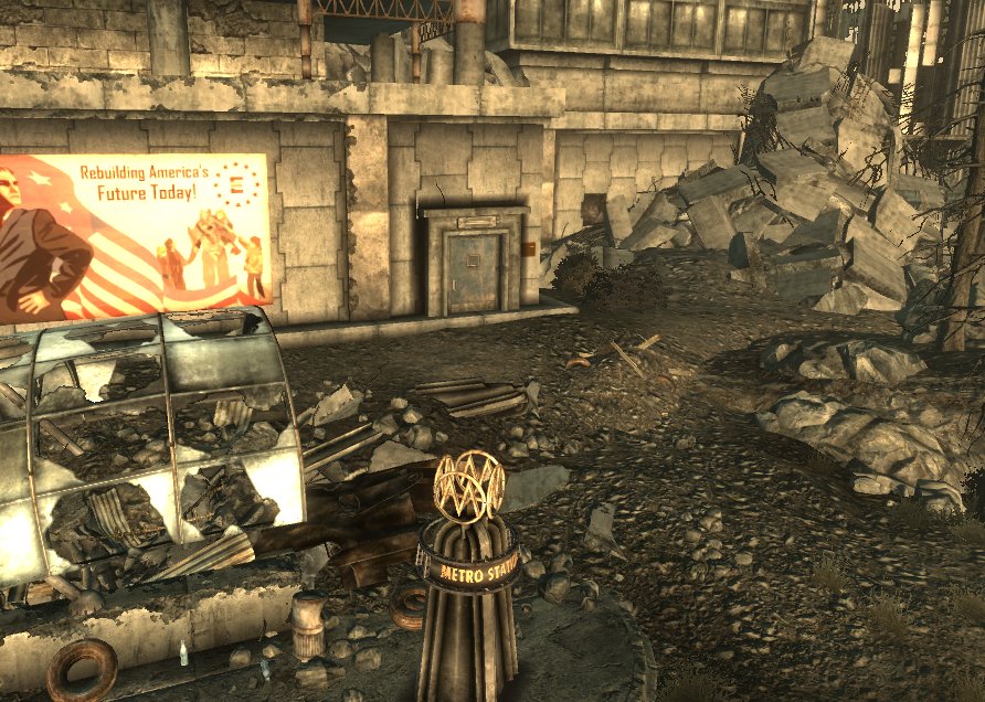 Bailey's Crossroads metro station The Vault Fallout Wiki Everything you need to know about