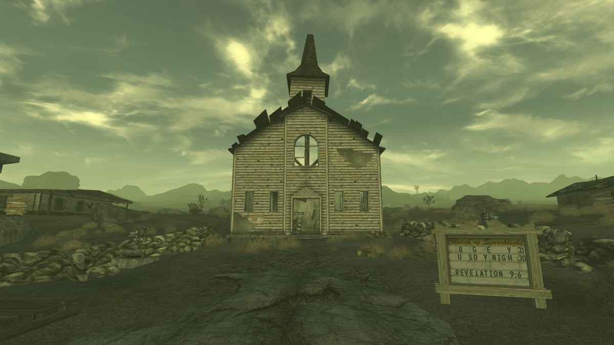 Searchlight west church The Vault Fallout Wiki Everything you need