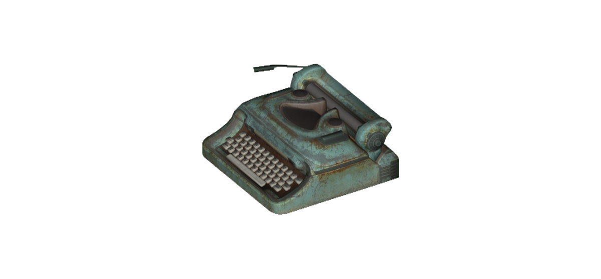 Typewriter (Fallout 4) The Vault Fallout Wiki Everything you need