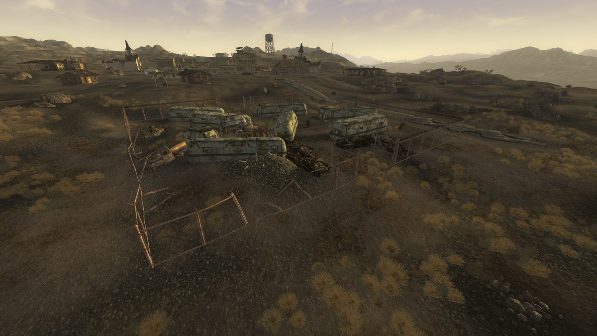 Camp Searchlight trailer park The Vault Fallout Wiki Everything you need to know about