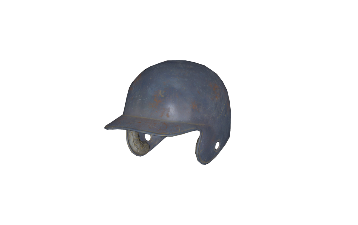 Blue batting helmet The Vault Fallout Wiki Everything you need to