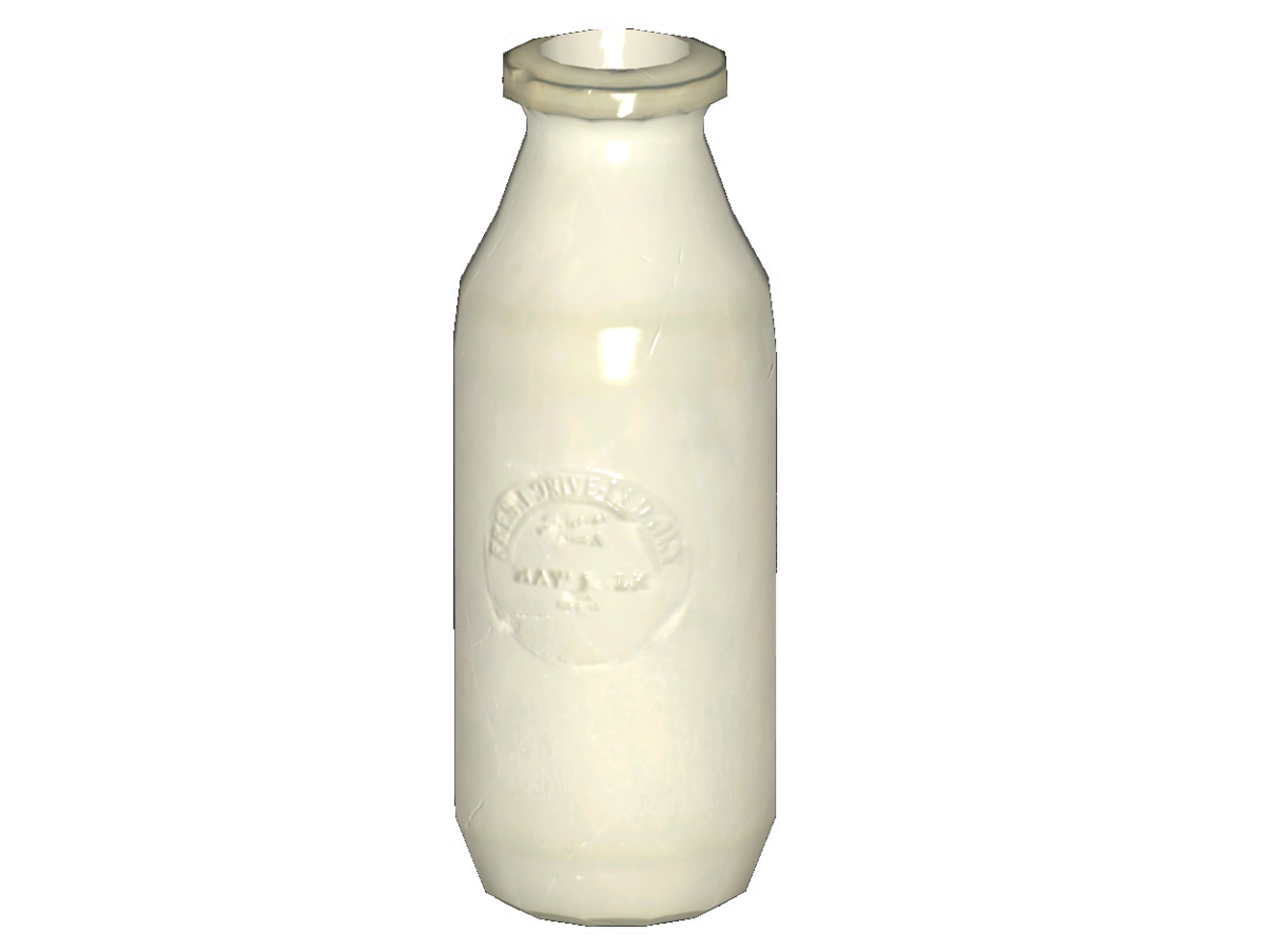 Empty milk bottle The Vault Fallout Wiki Everything you need to know about Fallout 76
