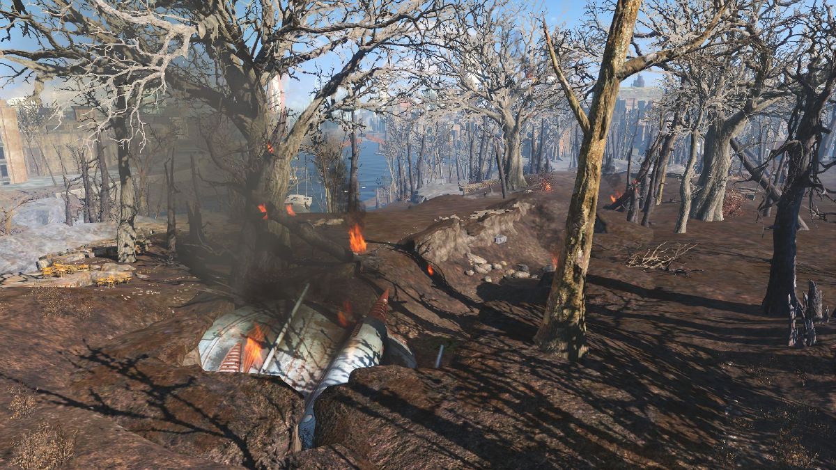 UFO crash site The Vault Fallout Wiki Everything you need to know