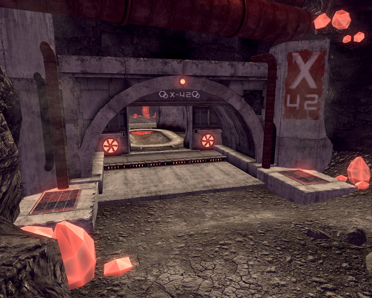 Forbidden Zone Dome entrance The Vault Fallout Wiki Everything you