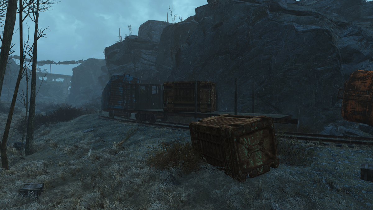 Military armor transport (north wilderness) - The Vault Fallout Wiki - Everything you need to ...