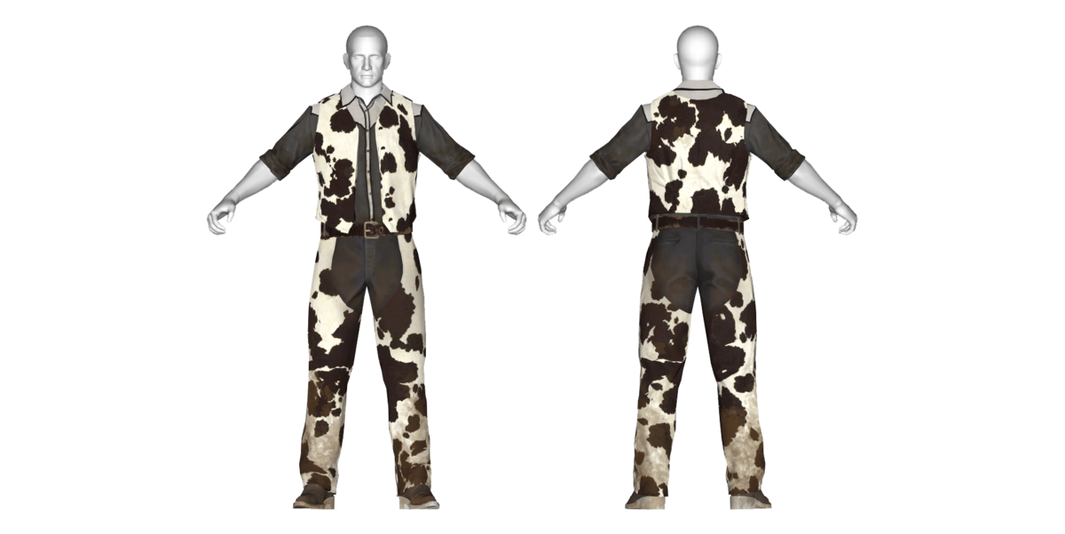 Cowhide western outfit - The Vault Fallout Wiki - Everything you need to know about Fallout 76 ...