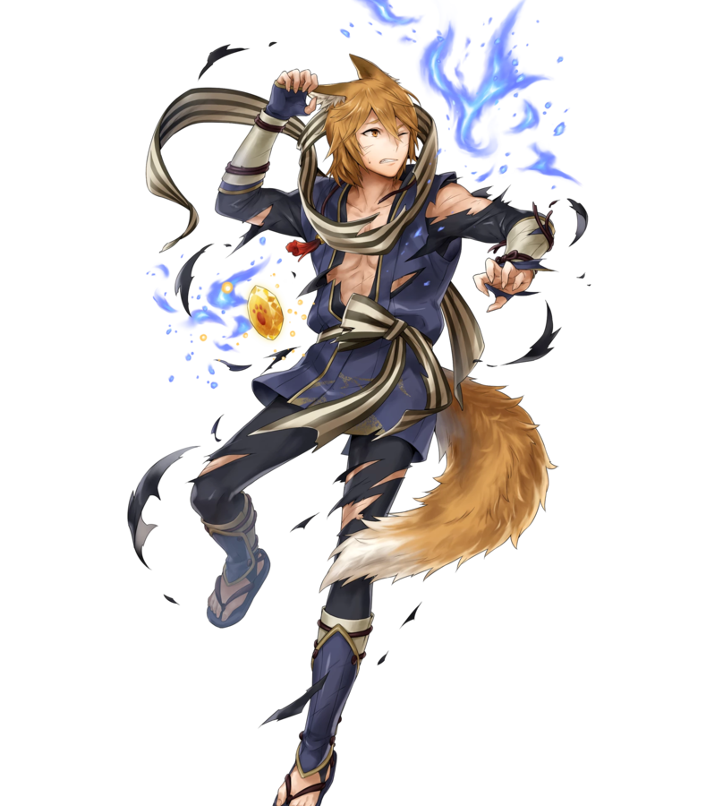 FileKaden Kitsune Braggart BtlFace D.webp Fire Emblem Heroes Wiki