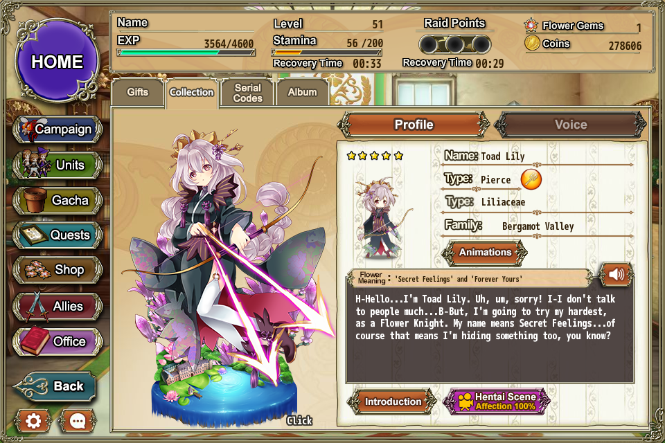 official flower knight girl