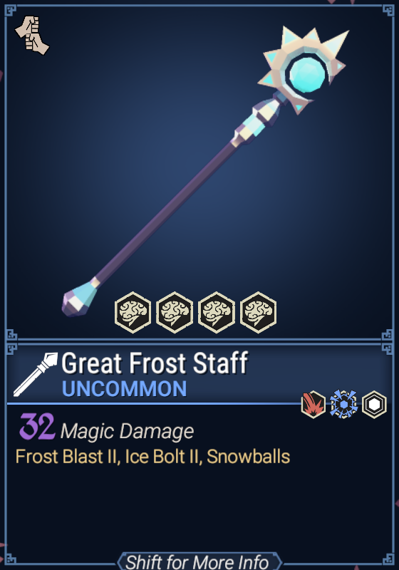Great Frost Staff Official For The King Wiki