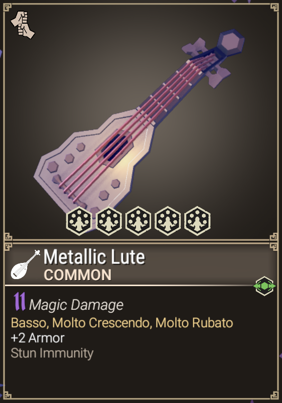 Metallic Lute Official For The King Wiki