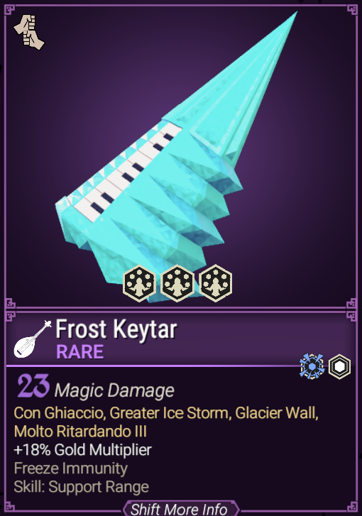 Frost Keytar Official For The King Wiki
