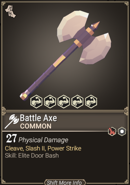 Battle Axe Official For The King Wiki