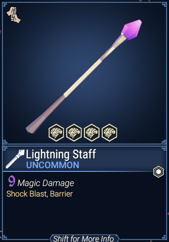 Lightning Staff Official For The King Wiki