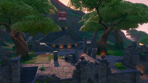 The temple in season 8