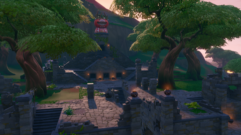 the temple in season 8 - fortnite samsung j7 crown