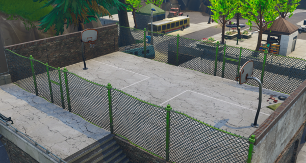 Fortnite tilted background