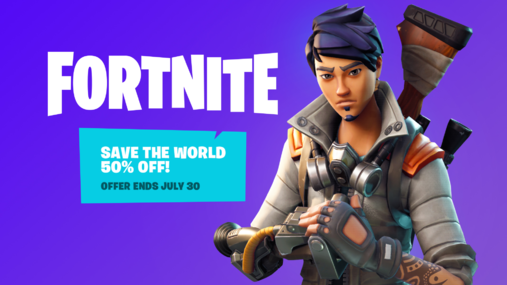 fortnite save the world limited edition - 50 sale promotional image 50 sale promotional image - fortnite save the world limited edition