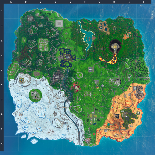 Battle Royale Map - Fortnite Wiki