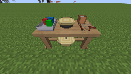 Carpentry bench minecraft рецепты