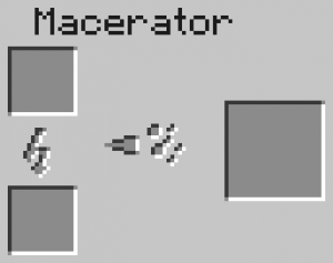 Interface graphique macérateur