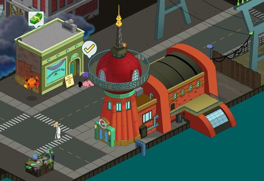 Express District Futurama Worlds of Tomorrow Wiki