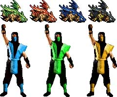 mortal kombat palette swap sprites