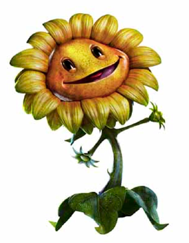 Plants Vs Zombies Characters Sunflower