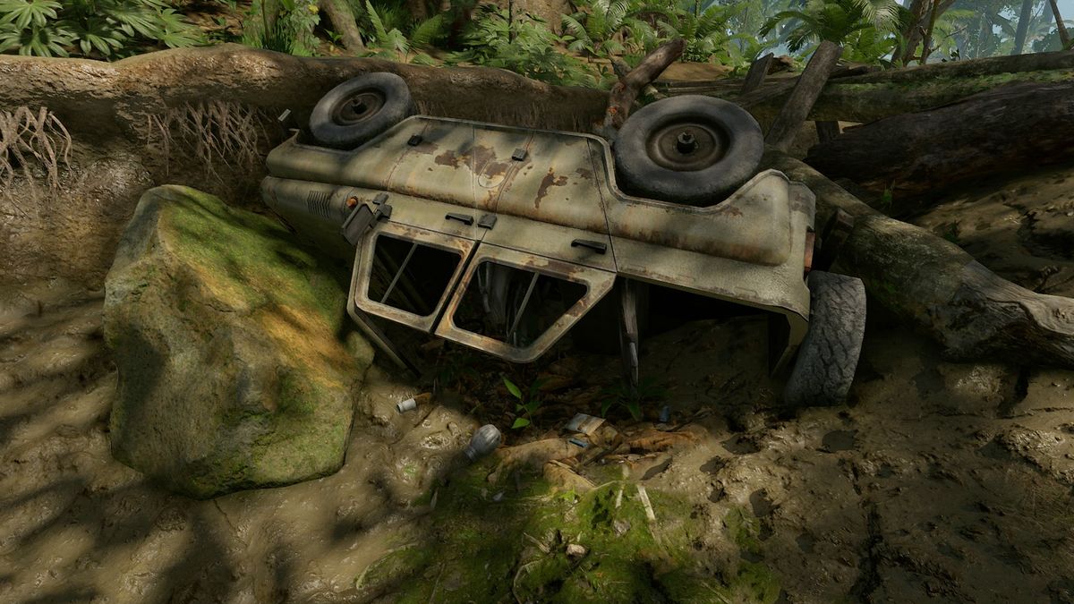 Overturned Jeep Official Green Hell Wiki