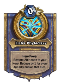 Lich's Phylactery - Hearthstone Wiki