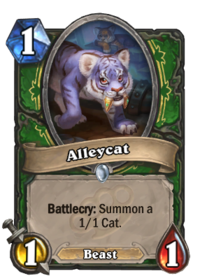 alleycat hearthstone wiki