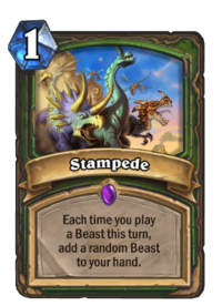 stampede hearthstone wiki
