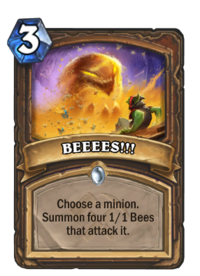 Kết quả hình ảnh cho beeees!!! hearthstone