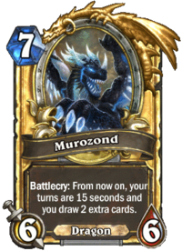 murozond hearthstone wiki what is drafting