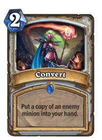 Convert - Hearthstone Wiki