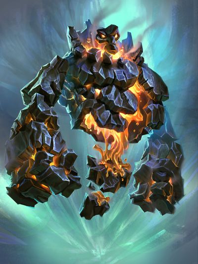rock elemental hearthstone wiki elemntal