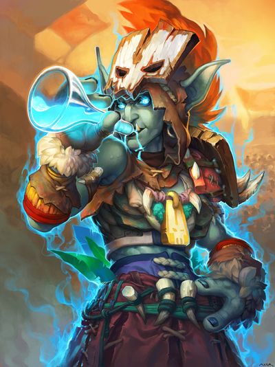 mojomaster zihi hearthstone wiki page title design