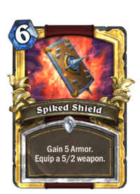 Spiked Shield - Hearthstone Wiki