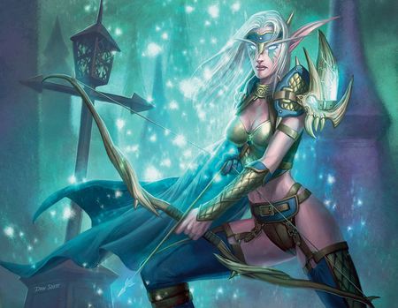 Get Wallpaper Night Elf Art Hearthstone Wiki Free