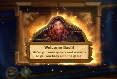 returning player experience hearthstone