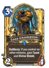 Champion Hearthstone Champion Hearthstone