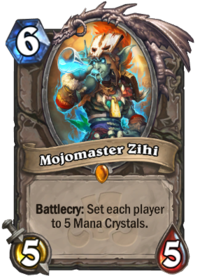 Mojomaster Zihi - Hearthstone Wiki